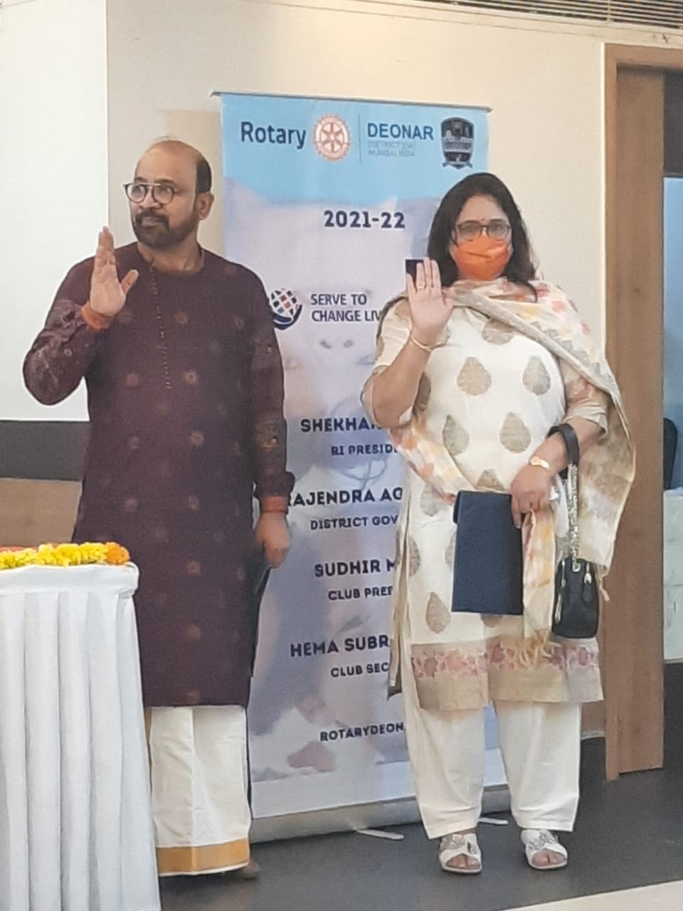 Induction of 2 New Members